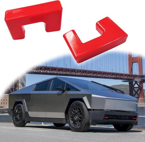 أغطية خطاف السحب متوافقة مع مطاط السيليكون الواقي INEOS Grenadier 2020-2024 للمصد الخلفي؟ غطاء جهاز استقبال وصلة سحب مقطورة مخصص؟ أحمر؟ in Kuwait