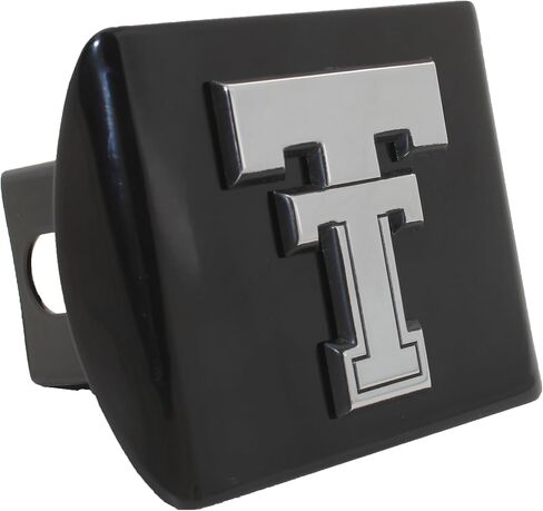 Texas Tech Red Raiders Black Metal Hitch Cover in Kuwait