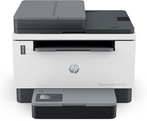 طابعة HP LaserJet-Tank MFP 2604sdw اللاسلكية بالأبيض والأسود مملوءة مسبقًا بما يصل إلى عامين من حبر HP الأصلي (381V1A) (متجدد) in Kuwait