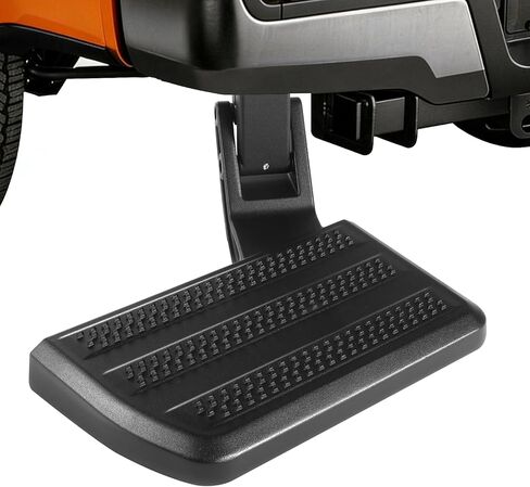 Upgraded Heavy-Duty Aluminum Truck Bed Steps Compatible with Toyota Tacoma 2012-2023, Solid One-Piece Construction Tailgate Step, 350 LBS Rear Bed Steps Replace# PT392-35100 in Saudi Arabia