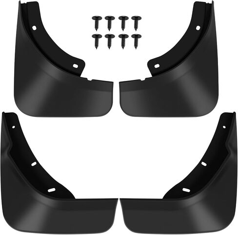 SCITOO 4PCS Mud Flaps Front & Fear Splash Guard Set Suitable for Volkswagen for Passat 2011-2014 3.6L in Kuwait