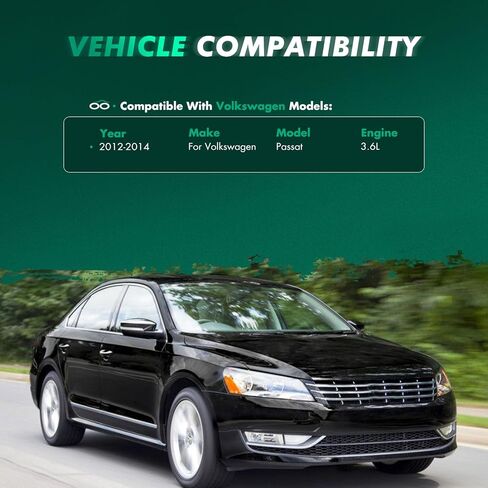 SCITOO 4PCS Mud Flaps Front & Fear Splash Guard Set Suitable for Volkswagen for Passat 2011-2014 3.6L in Kuwait