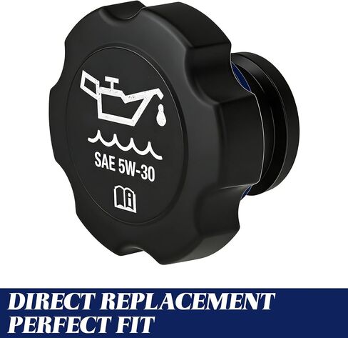 Engine Oil Filler Cap Replacement, automotive oil cap Compatible with GM 1992-2018 1994-2011 Chevrolet GMC Cadillac Buick Oldsmobile Pontiac Hummer Saab Isuzu, Replaces OEM #FC208, 12573337 in Saudi Arabia