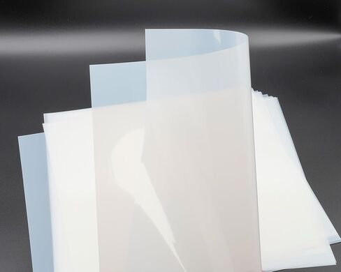 40PCS 5mil Blank Mylar Stencil Sheets,12X12 inch Milky Translucent PET Blank Stencils Sheets,Template Material for Cutting Machines, Laser Cutting, Food-Safe Craft Plastic in Saudi Arabia