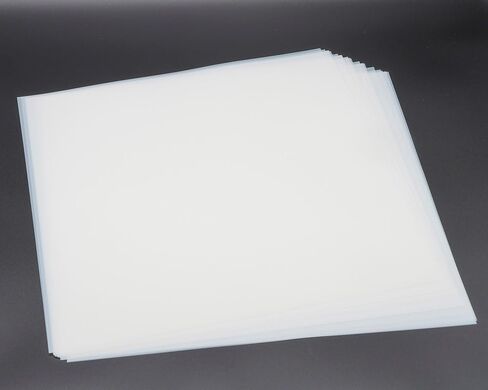 40PCS 5mil Blank Mylar Stencil Sheets,12X12 inch Milky Translucent PET Blank Stencils Sheets,Template Material for Cutting Machines, Laser Cutting, Food-Safe Craft Plastic in Saudi Arabia