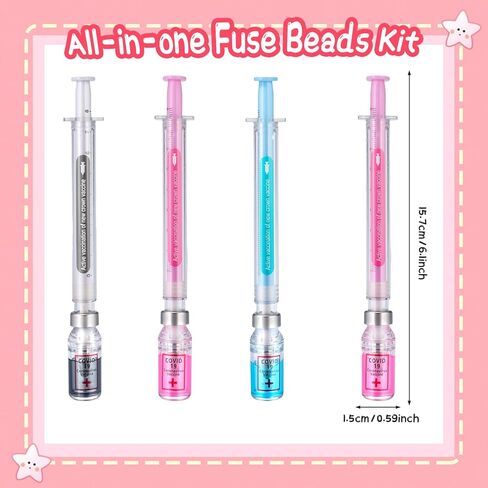 3 PCS Syringe Shaped Gel Pens, 2026 New Creative Syringe Shaped Gel Pen for Funny, Novelty Ballpoint Pens for Office Supplies, 0.38mm Black Neutral Pen, Pen Body Color Random in Saudi Arabia