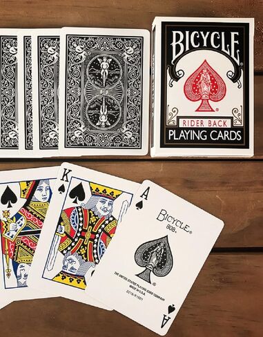 Bicycle Black Rider 808 Playing Cards (2-Pack) in Kuwait