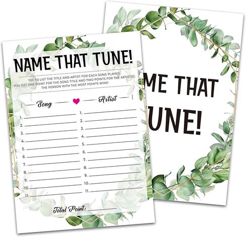 Baby Shower Game Cards, True or False Game, Tropical Jungle Theme Party Cards For Gender Neutral Boys or Girls, Set of 30 Cards(Green003) in Saudi Arabia