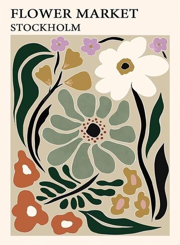 Paint by Numbers for Adults and Kids Beginner, Vintage Green Flower Painting by Number Kits On Canvas Number Artist Paint by Number Kit Oil Painting Acrylic Paints Home Wall Decor Gift 12X16 inch in Saudi Arabia