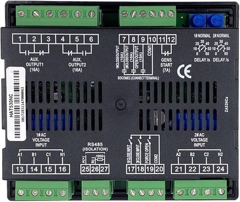 HAT530NC ATS Controller Module ATS530NC Dual Power Automatic Transfer Switch Control Panel Generator Parts in Saudi Arabia