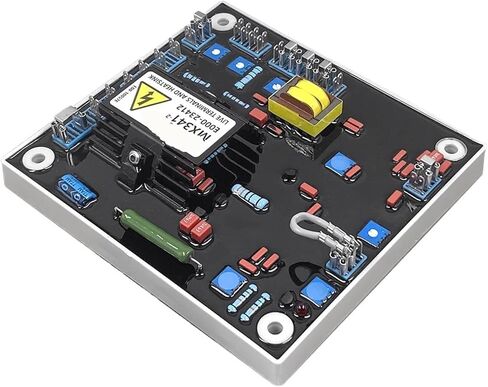 1pcs MX341-2 Red Capacitor AVR Generator Automatic Voltage Regulator Stabilizer Control Module Board Genset Parts in Saudi Arabia