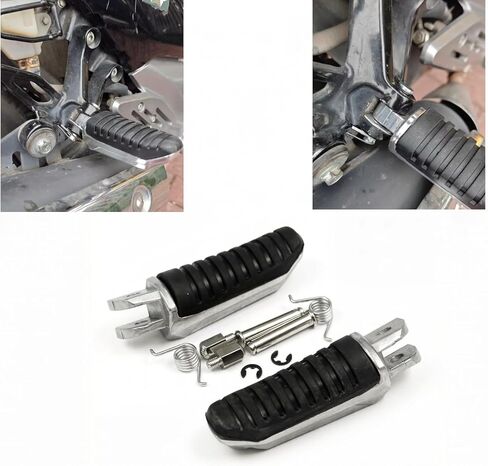Motorcycle Foot Pegs Front Footrest for Suzuki SFV650 2009-2015 /SV650 1999-2012 /SV1000 2003-2007 in Saudi Arabia
