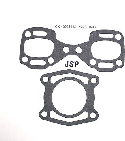 Aftermarket Exhaust Manifold Gasket Kit - for Seadoo 787 800 includes Manifold 420931481 and Head Pipe 420931503 Gaskets in Kuwait