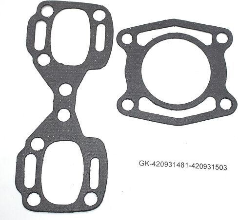Aftermarket Exhaust Manifold Gasket Kit - for Seadoo 787 800 includes Manifold 420931481 and Head Pipe 420931503 Gaskets in Kuwait