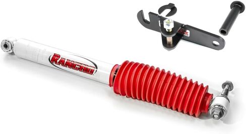 SuspensionMaxx SMX-SSB2520KIT - Steering Stabilizer Bracket Kit for 2016-2026 Chevy Silverado / GMC Sierra 2500HD / 3500HD - Includes Rancho Stabilizer Shock in Saudi Arabia
