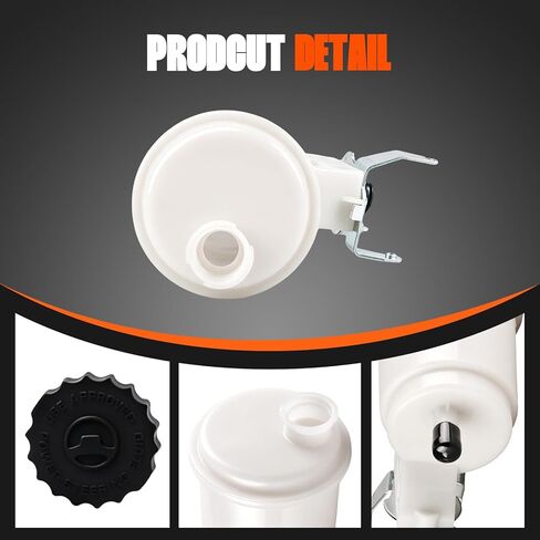 Power Steering Reservoir With Cap For Ram 2500 3500 4500 5500 2011-2018,for Ram 2500 L6 6.7L Diesel 2011-2012 Replaces#68070907AB 68070907AC 68070908AB in Kuwait