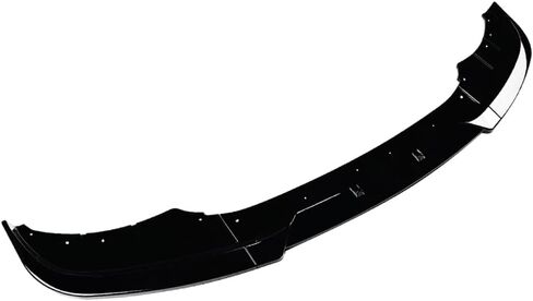 Lirun Car Front Bumper Side Lip Diffuser Spoiler Splitters for BMW 5 Series F10 F11 LCI Luxury Edition 15-2017 ABS Glossy Black in Kuwait