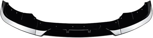 Lirun Car Front Bumper Side Lip Diffuser Spoiler Splitters for BMW 5 Series F10 F11 LCI Luxury Edition 15-2017 ABS Glossy Black in Kuwait