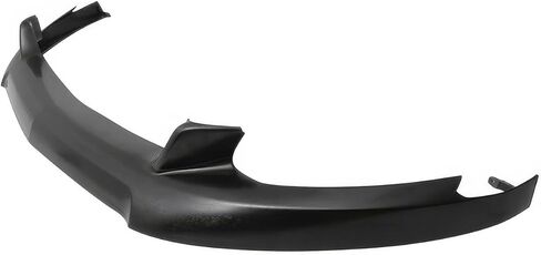 Front Bumper Lip Compatible with 2015-2017 Ford Mustang (Not Fit GT350), Unpainted Black IKON Style Polyurethane Front Lower Chin Spoiler Protector, 1 PC in Kuwait