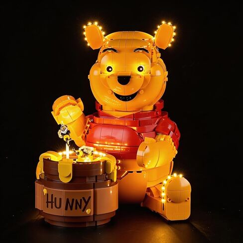 LED Light Kit Compatible with Lego 43300 Winnie the Pooh Set, Light Kit for Lego 43300 Building Blocks Model, Not Included The Model Set in Saudi Arabia