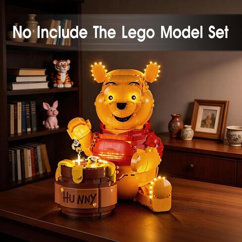 LED Light Kit Compatible with Lego 43300 Winnie the Pooh Set, Light Kit for Lego 43300 Building Blocks Model, Not Included The Model Set in Saudi Arabia