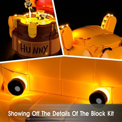 LED Light Kit Compatible with Lego 43300 Winnie the Pooh Set, Light Kit for Lego 43300 Building Blocks Model, Not Included The Model Set in Saudi Arabia