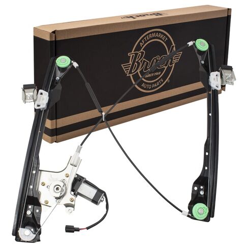 Brock Replacement Drivers Front Power Window Lift Regulator with Motor Assembly Compatible with 00-07 Focus 4-Door Sedan Wagon Hatchback 6S4Z5423201BB in Kuwait