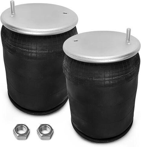 2Pcs Air Spring Bags for Freightliner and Mack Trucks OEM Replaces# W01-358-9373, 57QL414M, 1R12-403, 39373P, AS0127G Truck Air Ride Suspension Spring Bags (1V9373) in Saudi Arabia