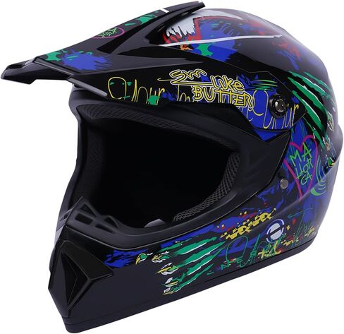 Motorcycle Dirt Bike Motocross Off Road Helmets , Unisex , Adult Racing Helmet in Saudi Arabia