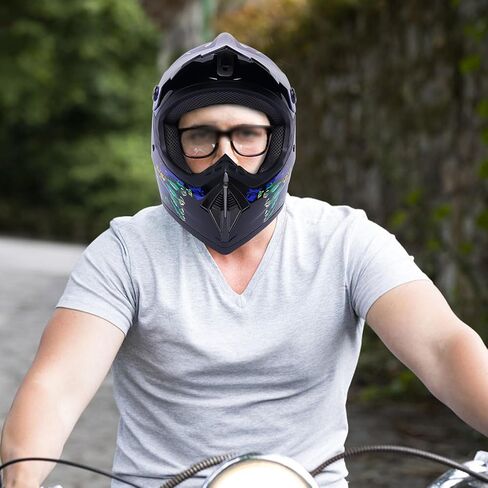 Motorcycle Dirt Bike Motocross Off Road Helmets , Unisex , Adult Racing Helmet in Saudi Arabia