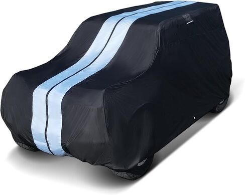 iCarCover يناسب 1989-1998 Geo Tracker SUV غطاء السيارات شكل مناسب مبطن كامل خارجي مقاوم للماء أغطية حماية السيارات in Kuwait