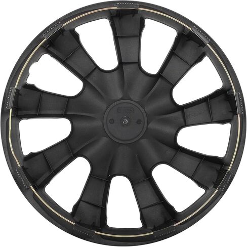 Hubcap Wheel Cover Replacement Premium 17" Hubcaps Set Wheel Rim Cover OEM Style Easy Snap On Hub Caps Universal 4-Pack PP Material Silver in Kuwait