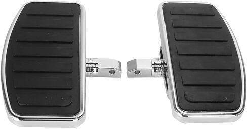 ألواح أرضية قابلة للتعديل لراكبي الدراجات النارية أوتاد قدم واسعة مناسبة لهوندا VTX1300/1800 شادو 1100 ياماها V ستار 650 سوزوكي C50 كاواساكي إكسسوارات ﻿ (أسود) in Kuwait