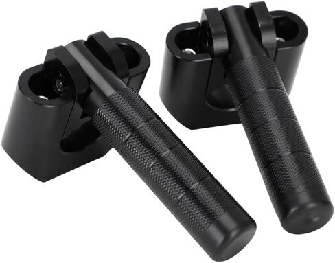 7/8 "-1.25" الطريق السريع Footpegs مغامرة القدم أوتاد DR650 Tenere 700 KLR 650 TW200 XR650L CRF300L 390 790 890 1290 V-storm ADV المزدوج دراجة نارية رياضية الترابية حفرة الدراجة CNC طوي قبضة قوية أسود in Kuwait
