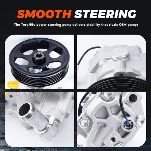 21-329 Power Steering Pump with Pulley Fit For 2006 Forester 2.5L for 2007 Forester 2.5L for 2008 Forester 2.5L, for 2006 2007 Impreza 2.5L Power Assist Pump OE#34430SA020 34430SA0219 N9900761 in Saudi Arabia
