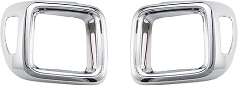 Tail Light Cover Guard for Jeep Renegade 2016-2021 Taillight Lamp Hoods Decorative Frame Trim ABS Black Car Exterior Accessories in Saudi Arabia