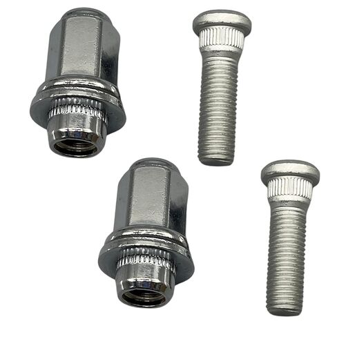 4PCS M12x1.5 Thread Chrome Lug Nut Kit Replacement for Toyota & Lexus Models: Corolla, Camry, RAV4, Avalon, Sienna, 4Runner, Land Cruiser, GS350, GX460, ES300, SC400, tC Cone Seat Acorn Style Nuts in Saudi Arabia