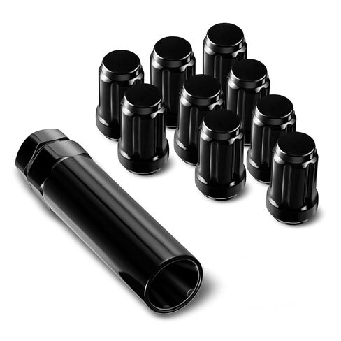 20pcs 12x1.5 Spline Lug Nuts Fit for Honda Accord Civic CRV Pilot Odyssey Element & Ford Escape Fusion Focus Closed End Aftermarket Tuner Lugnuts with 1 Socket Key fit 5 Lug Wheel in Saudi Arabia