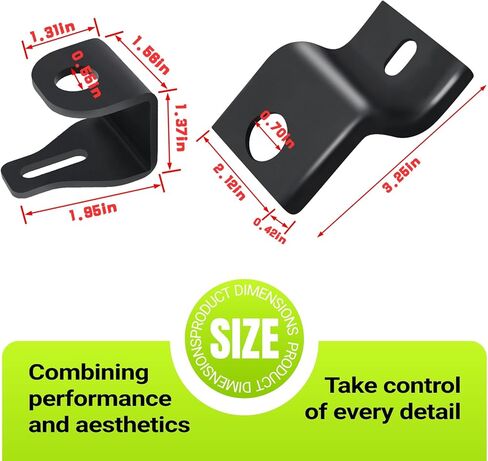 Motorcycle Saddlebag Lock Security Hardware Mounting Bracket Kit for Harley Touring Road King Street Glide Electra Glide Road Glide 1999-2007 in Saudi Arabia
