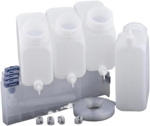 Ink Cartridge CISS Auto Refill Bulk Continuous Ink Supply System Compatible with Roland Mimaki Mutoh and Other Printer in Saudi Arabia