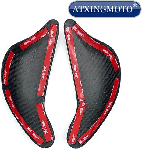 Compatible with Kawasaki ZX-6R 636 2008 09 10 11 12 13 14 15 16 17 18 19 20 21 22 23 24 25 2026 Fuel Tank Guard Oil Tanks Protective Cover Carbon Fiber Prevent Scratches Modification Parts in Kuwait