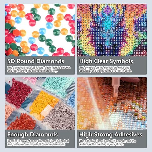 Aicomeon Dragon Diamond Art Kits for Adults - Round Diamond Dots Painting Kit, 5D Full Drill Gem Art for Wall Decor & Gift Ideas 12x12 Inch in Saudi Arabia