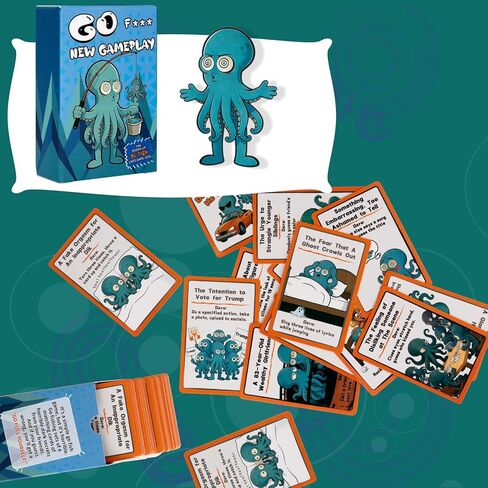 for Go Fish Yourself Card Game-2026 Hilarious Fish-Themed Party Game for Adults, Interactive Fun for 2+ Players, Perfect Gag Gift for Friends & Family Game Night in Saudi Arabia