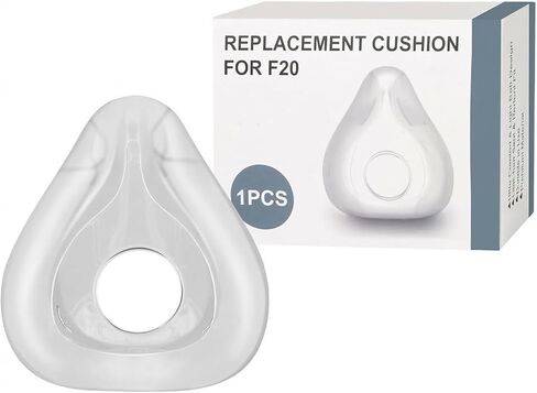 عبوتان من وسائد بديلة لجهاز AirFit F20، ختم موثوق به وملاءمة أكثر نعومة، متوافقة مع الإطار الأصلي، مستلزمات استبدال الملحقات (متوسطة) in Saudi Arabia