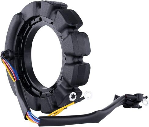 RAREELECTRICAL Stator Compatible With Mercury Mariner 90 115 140 150 175 200Hp 6 Cylinder Inline Black Max Xr2 Outboard 1976-1989 398-5454A17 9 Amp in Kuwait