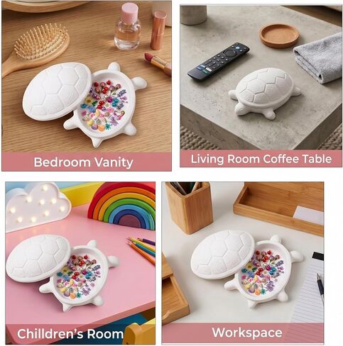 Turtle Resin Mold, Turtle Box Resin Mold with Lid, 3D Animal Silicone Molds Storage Container Molds for Epoxy Resins, Concrete, Clay, Jewelry Trinket Candy Holder, DIY Craft Art Home Decor in Saudi Arabia