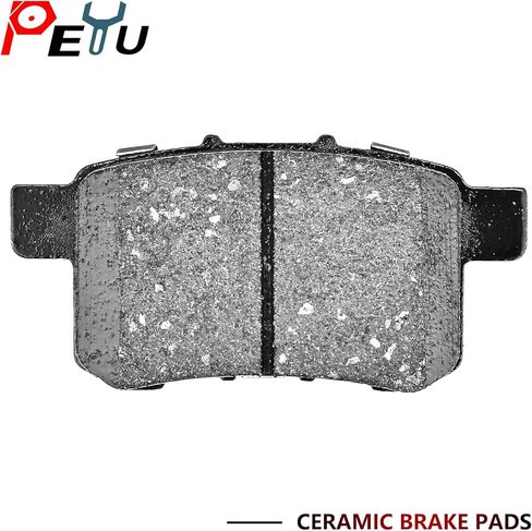 مكابح قرصية سيراميك أمامية وخلفية لسيارة 2010-2012 Honda Accord EX/EX-L، لـ 2011-2014 Acura Tsx 8 قطع جانب السائق والراكب D1451-D1506 in Kuwait