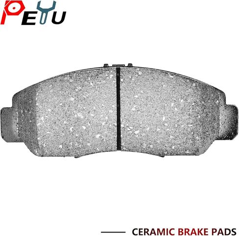 مكابح قرصية سيراميك أمامية وخلفية لسيارة 2010-2012 Honda Accord EX/EX-L، لـ 2011-2014 Acura Tsx 8 قطع جانب السائق والراكب D1451-D1506 in Kuwait