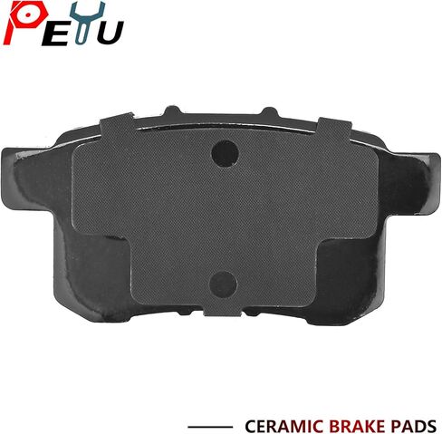 مكابح قرصية سيراميك أمامية وخلفية لسيارة 2010-2012 Honda Accord EX/EX-L، لـ 2011-2014 Acura Tsx 8 قطع جانب السائق والراكب D1451-D1506 in Kuwait