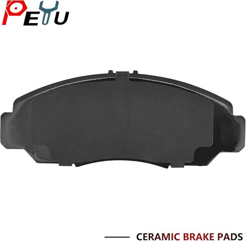 مكابح قرصية سيراميك أمامية وخلفية لسيارة 2010-2012 Honda Accord EX/EX-L، لـ 2011-2014 Acura Tsx 8 قطع جانب السائق والراكب D1451-D1506 in Kuwait
